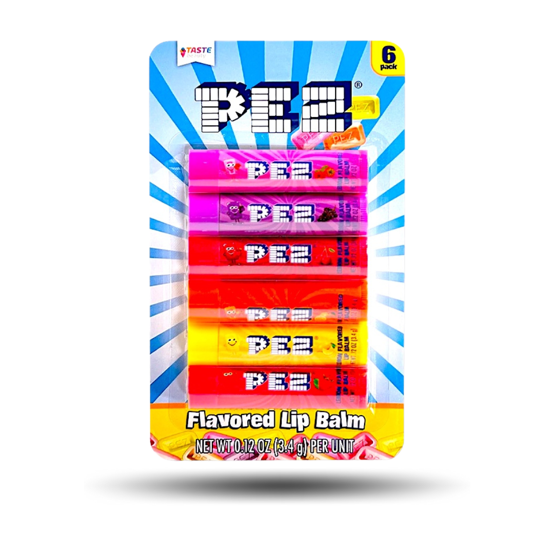 6 Flavored Lip Balms